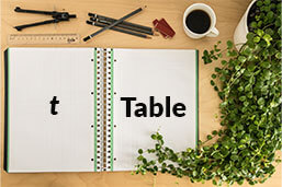 t-Table-Definition